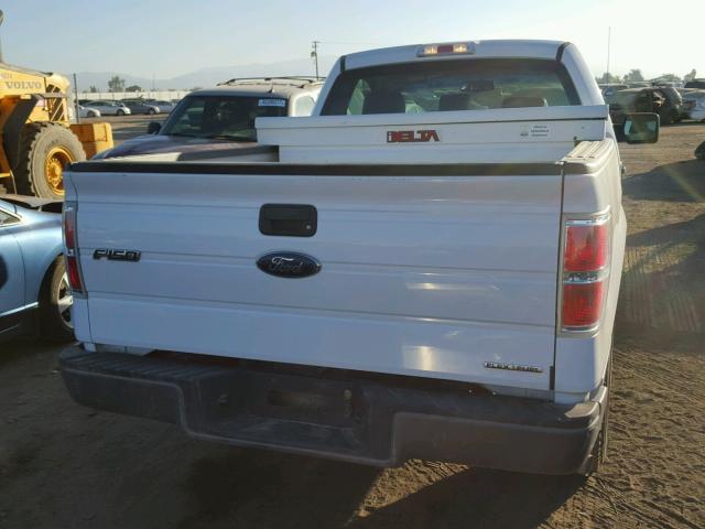 1FTMF1CM4EKD11303 - 2014 FORD F150 WHITE photo 6