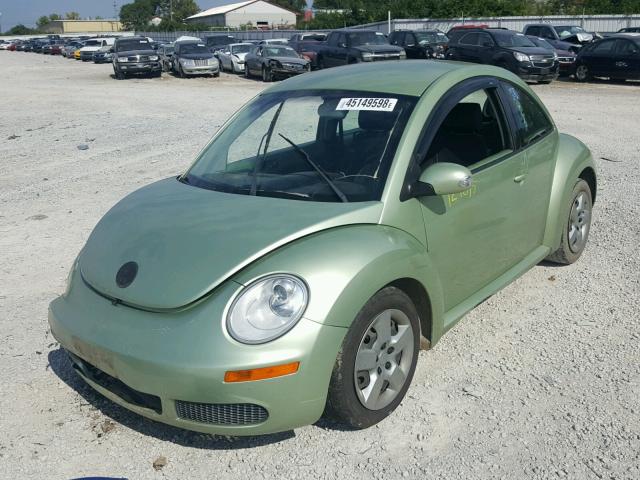 3VWPG3AG8AM007040 - 2010 VOLKSWAGEN NEW BEETLE Yaşıl foto 2