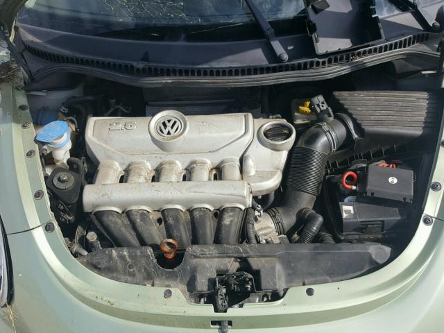 3VWPG3AG8AM007040 - 2010 VOLKSWAGEN NEW BEETLE Yaşıl foto 7