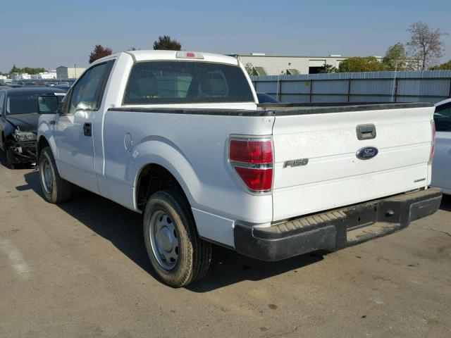 1FTMF1CM4DKD96528 - 2013 FORD F150 WHITE photo 3