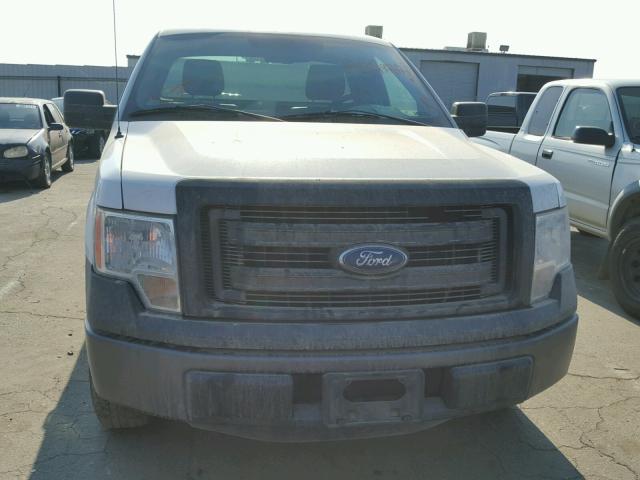 1FTMF1CM4DKD96528 - 2013 FORD F150 WHITE photo 9