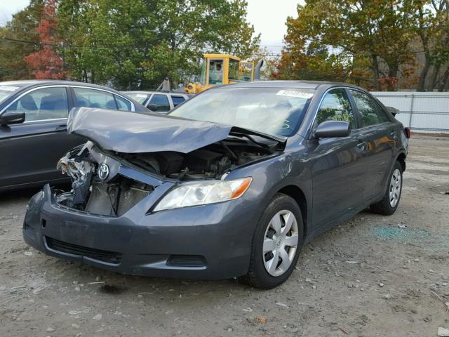 JTNBE46K073085856 - 2007 TOYOTA CAMRY NEW GRAY photo 2