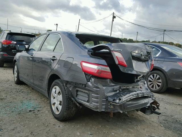 JTNBE46K073085856 - 2007 TOYOTA CAMRY NEW GRAY photo 3