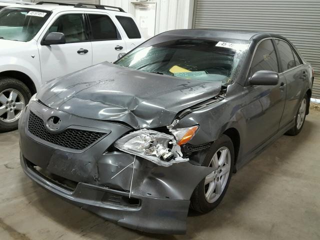 4T1BK46K59U097393 - 2009 TOYOTA CAMRY SE GRAY photo 2