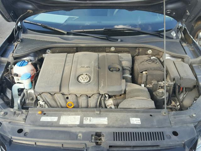 1VWAP7A37DC052521 - 2013 VOLKSWAGEN PASSAT S GRAY photo 7