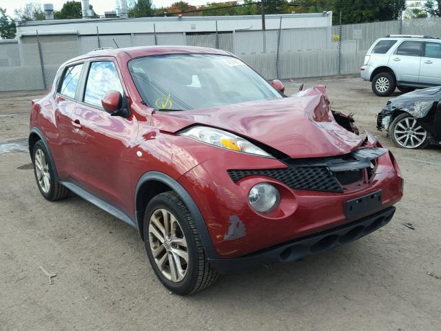 JN8AF5MV3DT219419 - 2013 NISSAN JUKE S MAROON photo 1