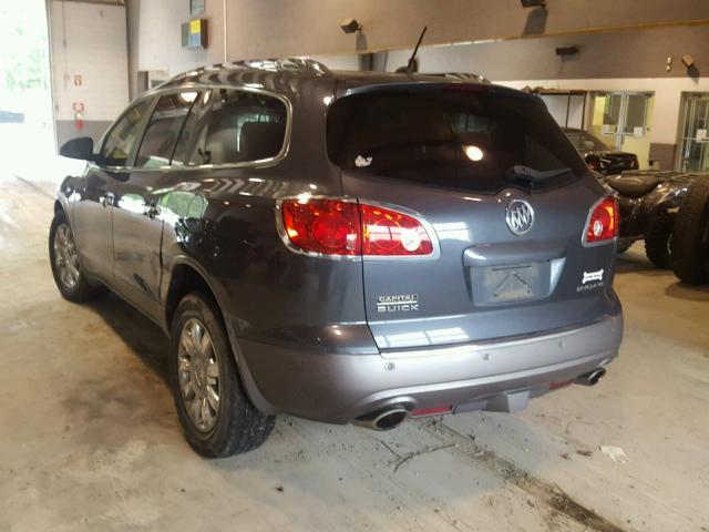 5GAKRCED6CJ245736 - 2012 BUICK ENCLAVE GRAY photo 3