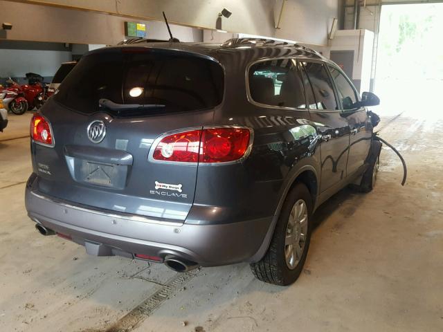 5GAKRCED6CJ245736 - 2012 BUICK ENCLAVE GRAY photo 4