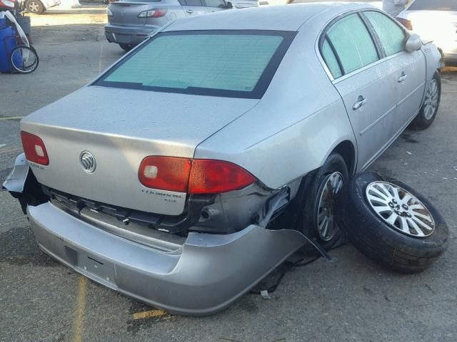 1G4HP57208U100019 - 2008 BUICK LUCERNE CX SILVER photo 4