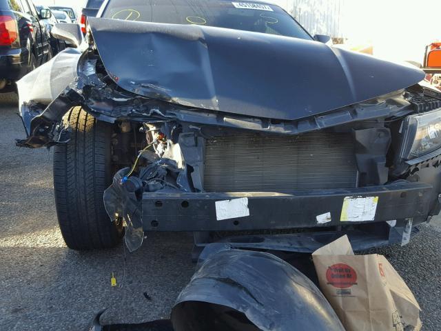 2G1FA1E32E9214879 - 2014 CHEVROLET CAMARO LS GRAY photo 7