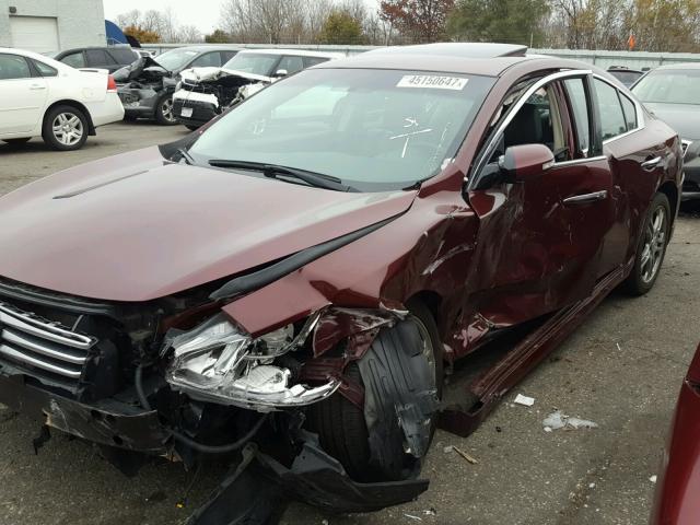 1N4AA5AP7DC815266 - 2013 NISSAN MAXIMA S MAROON photo 9