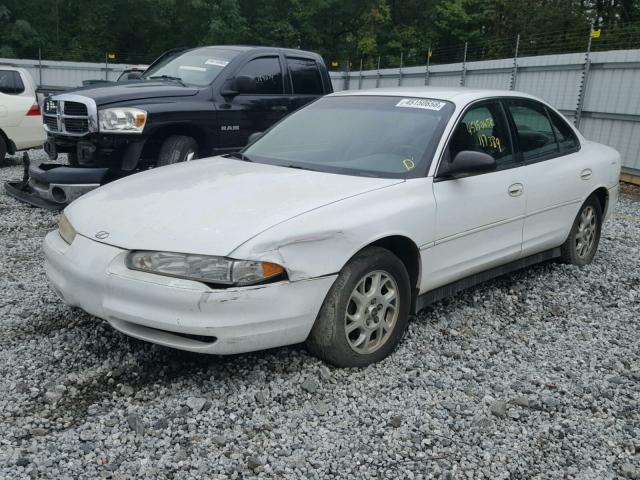 1G3WH52H0YF319300 - 2000 OLDSMOBILE INTRIGUE G WHITE photo 2