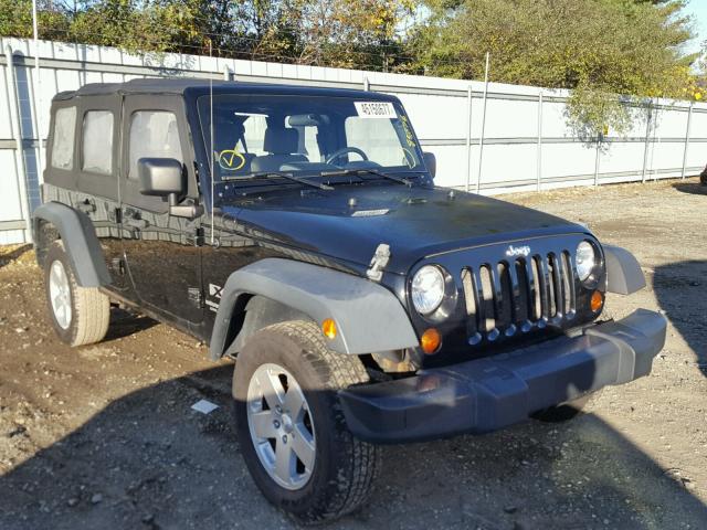 1J4GA39108L578984 - 2008 JEEP WRANGLER U BLACK photo 1