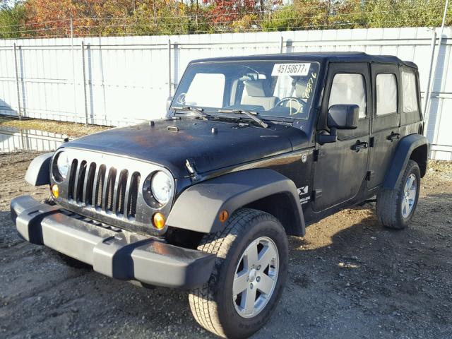 1J4GA39108L578984 - 2008 JEEP WRANGLER U BLACK photo 2