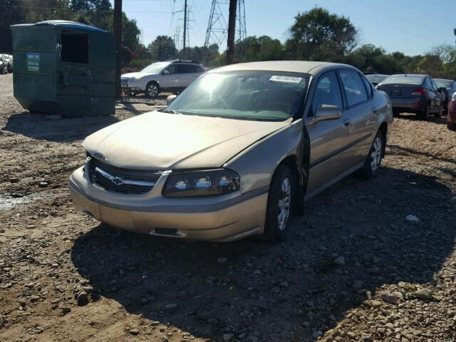 2G1WF52E649441778 - 2004 CHEVROLET IMPALA 棕色 照片 2
