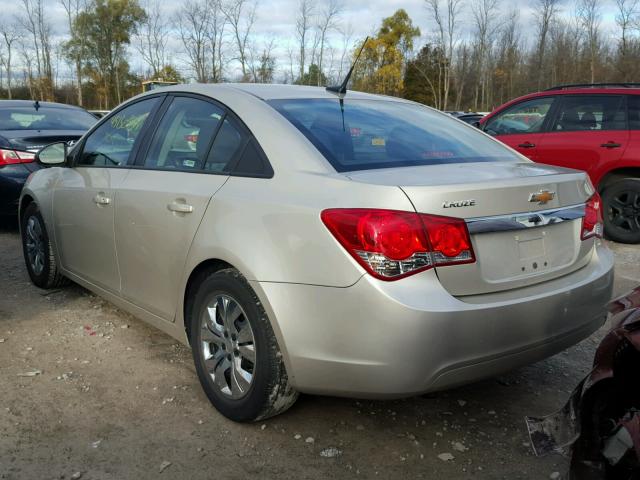 1G1PA5SG7D7131984 - 2013 CHEVROLET CRUZE LS TAN photo 3