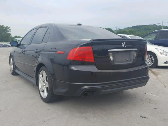 19UUA66216A071268 - 2006 ACURA 3.2TL BLACK photo 3