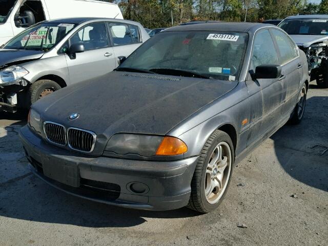 WBAAV53401FJ63616 - 2001 BMW 330 I GRAY photo 2