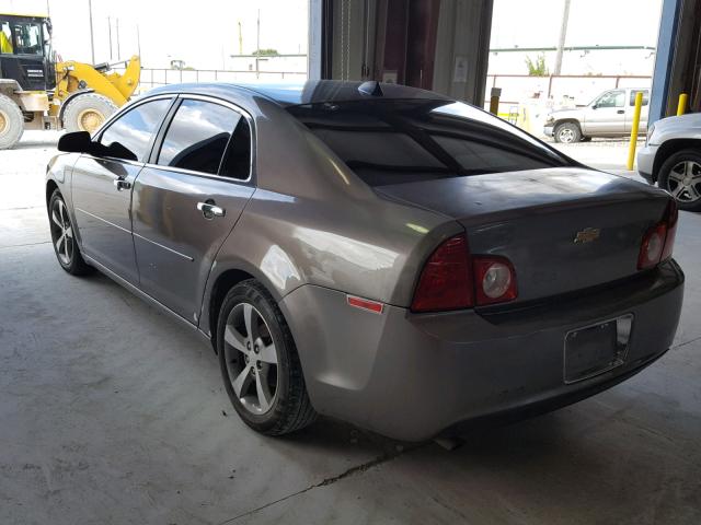 1G1ZC5E05CF240529 - 2012 CHEVROLET MALIBU 1LT ნაცრისფერი ფოტო 3