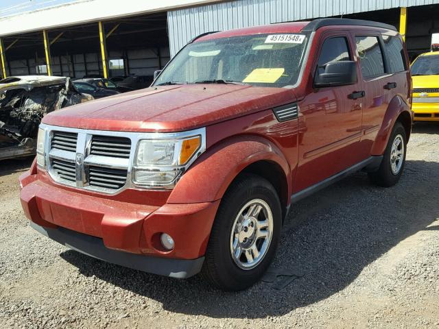 1D4PT2GK9AW104366 - 2010 DODGE NITRO SE RED photo 2