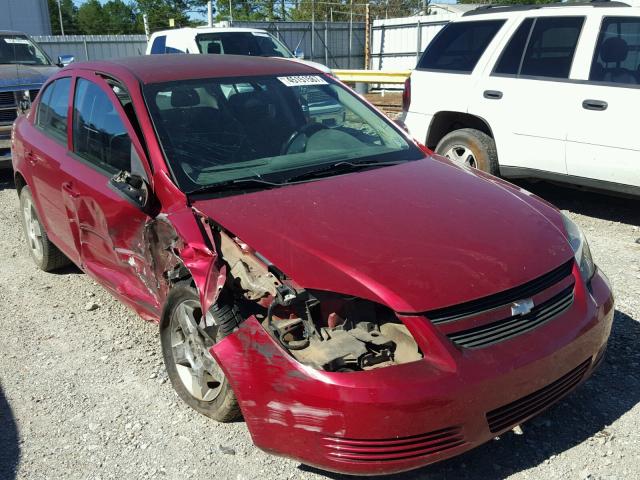 1G1AD5F5XA7242370 - 2010 CHEVROLET COBALT RED photo 1