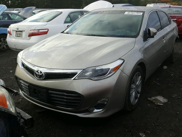4T1BK1EB8EU088746 - 2014 TOYOTA AVALON BAS 金色 照片 2