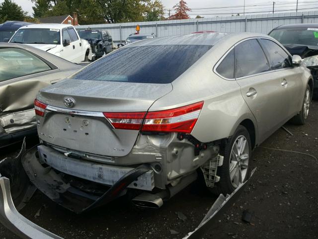 4T1BK1EB8EU088746 - 2014 TOYOTA AVALON BAS GOLD photo 4