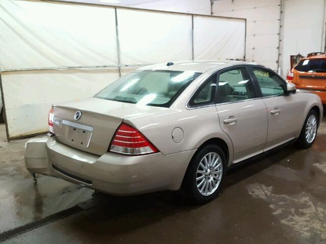 1MEHM42187G608739 - 2007 MERCURY MONTEGO PR 金色 照片 4