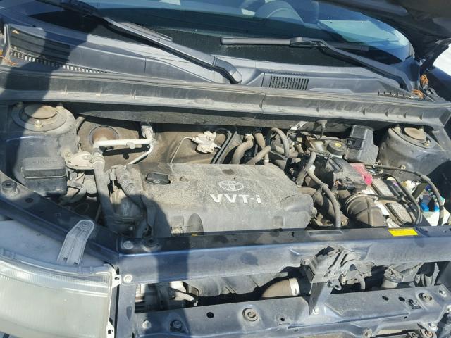 JTLKT324664030305 - 2006 TOYOTA SCION BLUE photo 7