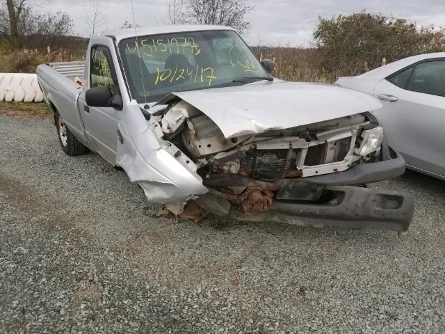 1FTYR10U63PA77825 - 2003 FORD RANGER SILVER photo 1