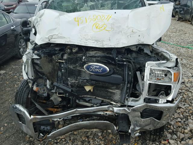 1FT7W2B60CEA38653 - 2012 FORD F250 SUPER WHITE photo 7