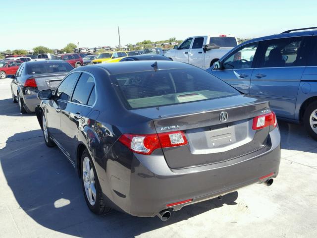 JH4CU25659C001987 - 2009 ACURA TSX BLACK photo 3