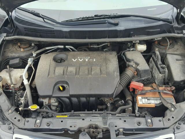 5Y2SP67899Z461905 - 2009 PONTIAC VIBE GRAY photo 7