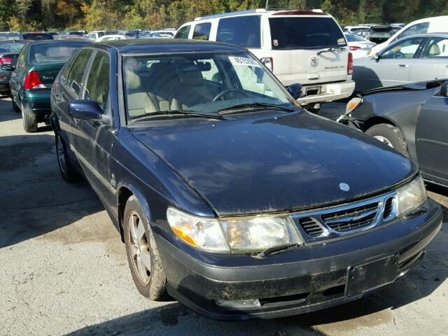 YS3DF55K322025496 - 2002 SAAB 9-3 SE BLUE photo 1