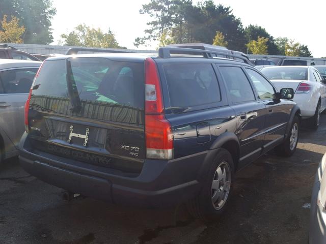 YV1SZ59H641125275 - 2004 VOLVO XC70 BLUE photo 4