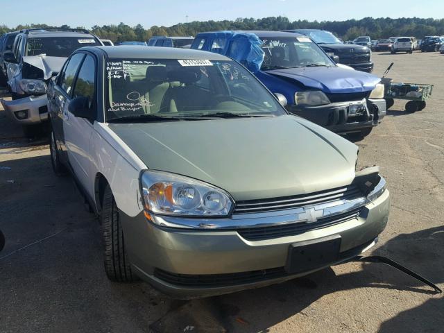 1G1ZS52844F219492 - 2004 CHEVROLET MALIBU GREEN photo 1