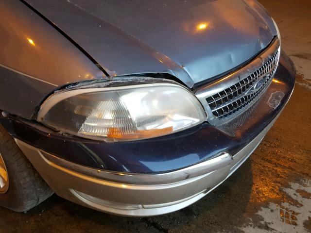 2FMDA5346YBC88428 - 2000 FORD WINDSTAR S BLUE photo 9