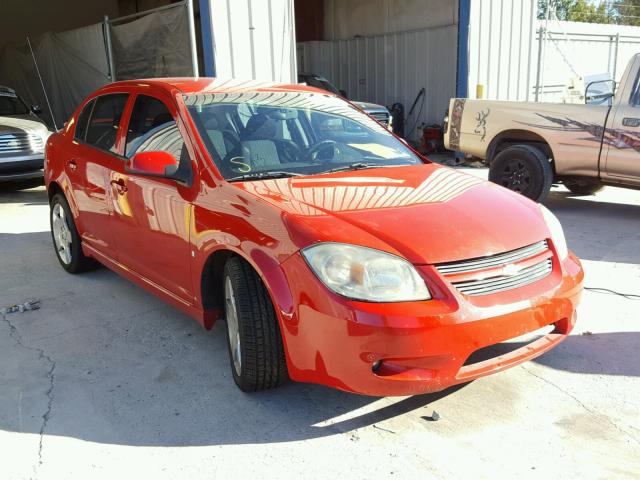 1G1AT58H697242131 - 2009 CHEVROLET COBALT LT RED photo 1