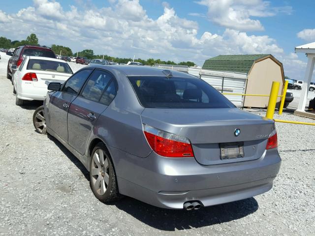 WBANF73587CU28408 - 2007 BMW 530 XI BLUE photo 3