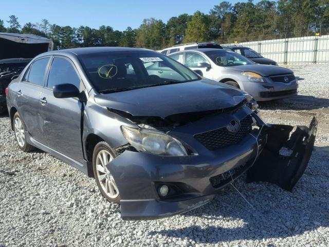 2T1BU4EE4AC288007 - 2010 TOYOTA COROLLA BA GRAY photo 1