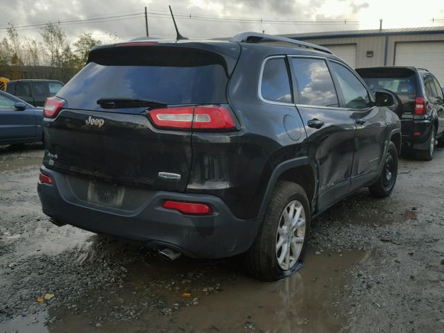 1C4PJMCS9EW179692 - 2014 JEEP CHEROKEE L BLACK photo 4