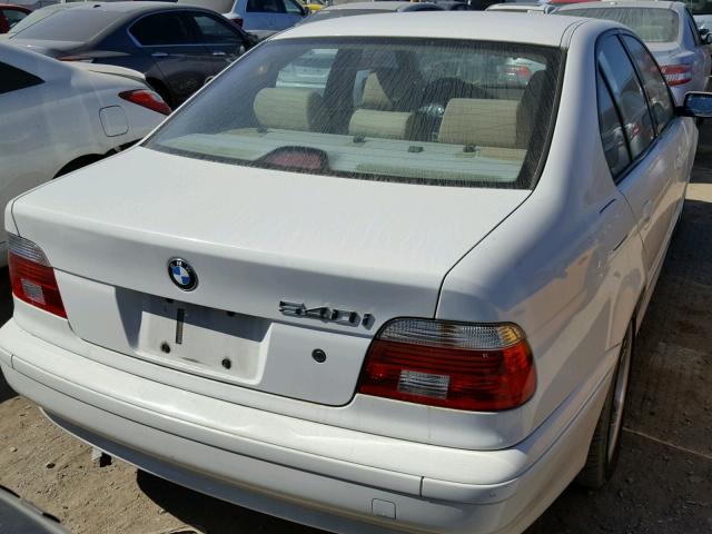 WBADN63472GM74846 - 2002 BMW 540 I AUTO WHITE photo 4