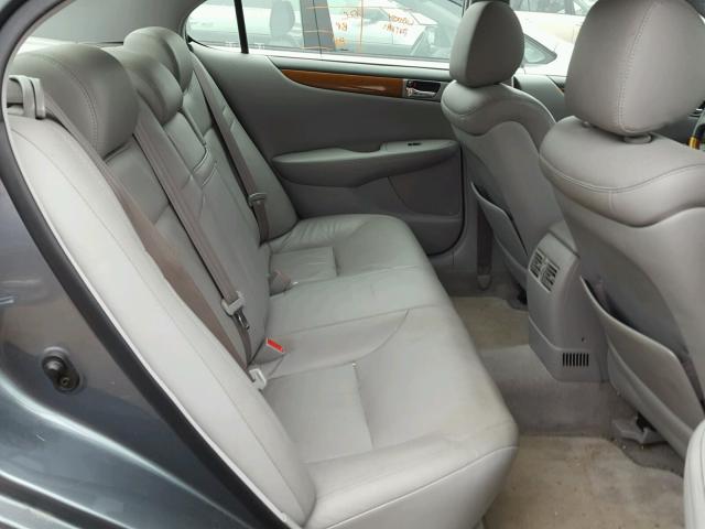 JTHBA30G065157428 - 2006 LEXUS ES GRAY photo 6