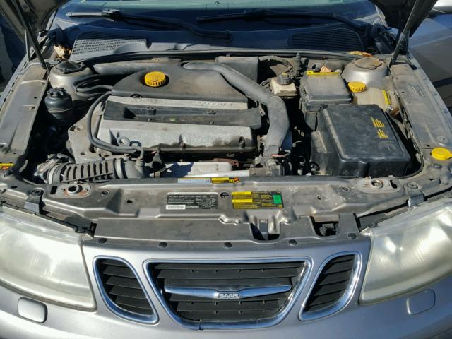 YS3EB49E233043160 - 2003 SAAB 9-5 LINEAR GRAY photo 7