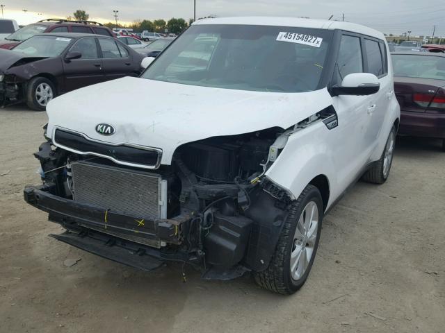 KNDJP3A58E7069366 - 2014 KIA SOUL + WHITE photo 2