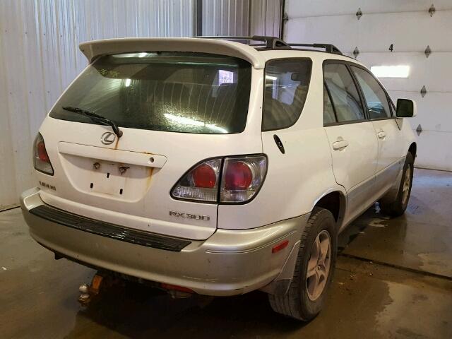 JTJHF10U220271992 - 2002 LEXUS RX 300 WHITE photo 4