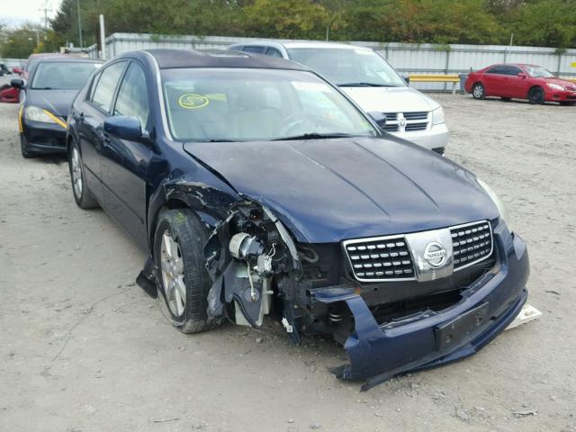 1N4BA41E46C838777 - 2006 NISSAN MAXIMA BLUE photo 1