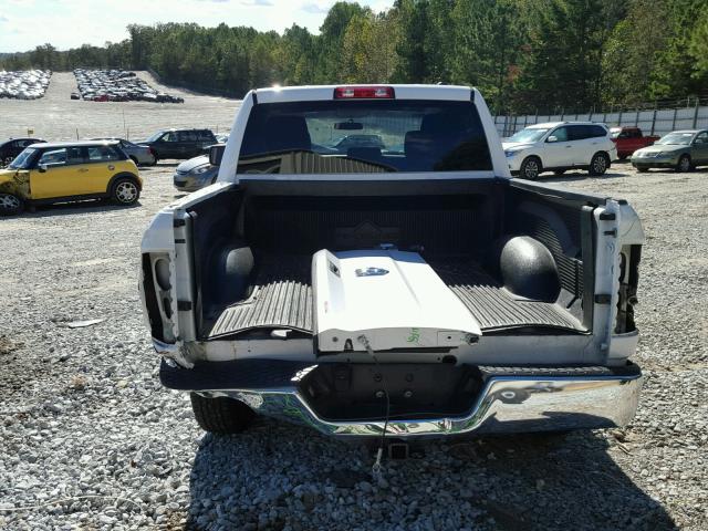 1D7RB1CT1BS573421 - 2011 DODGE RAM 1500 WHITE photo 9