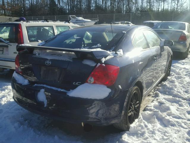 JTKDE177270162520 - 2007 SCION TC BLUE photo 4