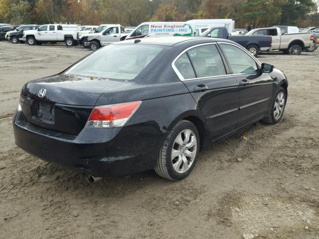 1HGCP26839A058713 - 2009 HONDA ACCORD EXL BLACK photo 4